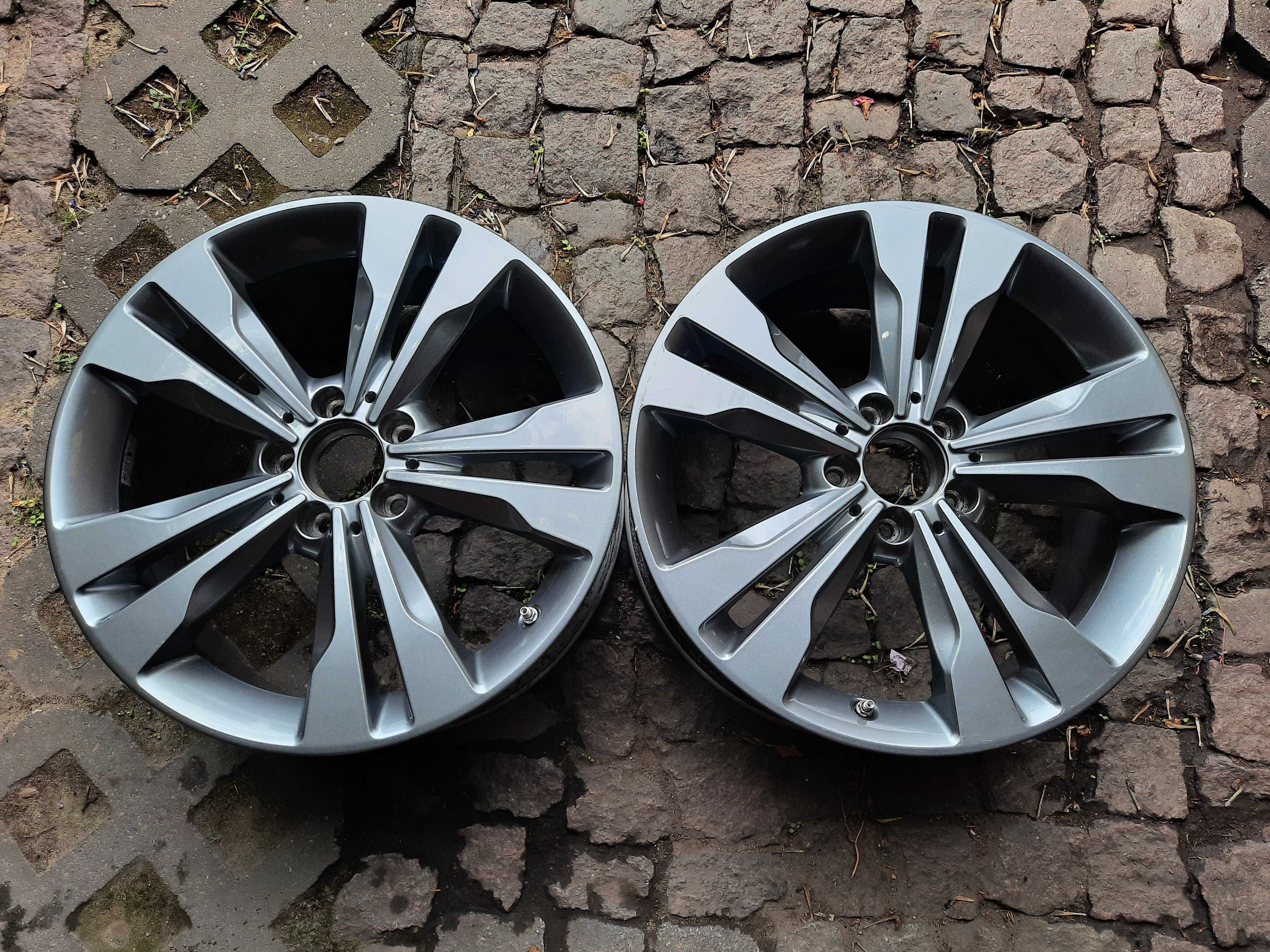 Oryginalna felga aluminiowa z czujnikiem MERCEDES w246 18" 5x112 ET 52