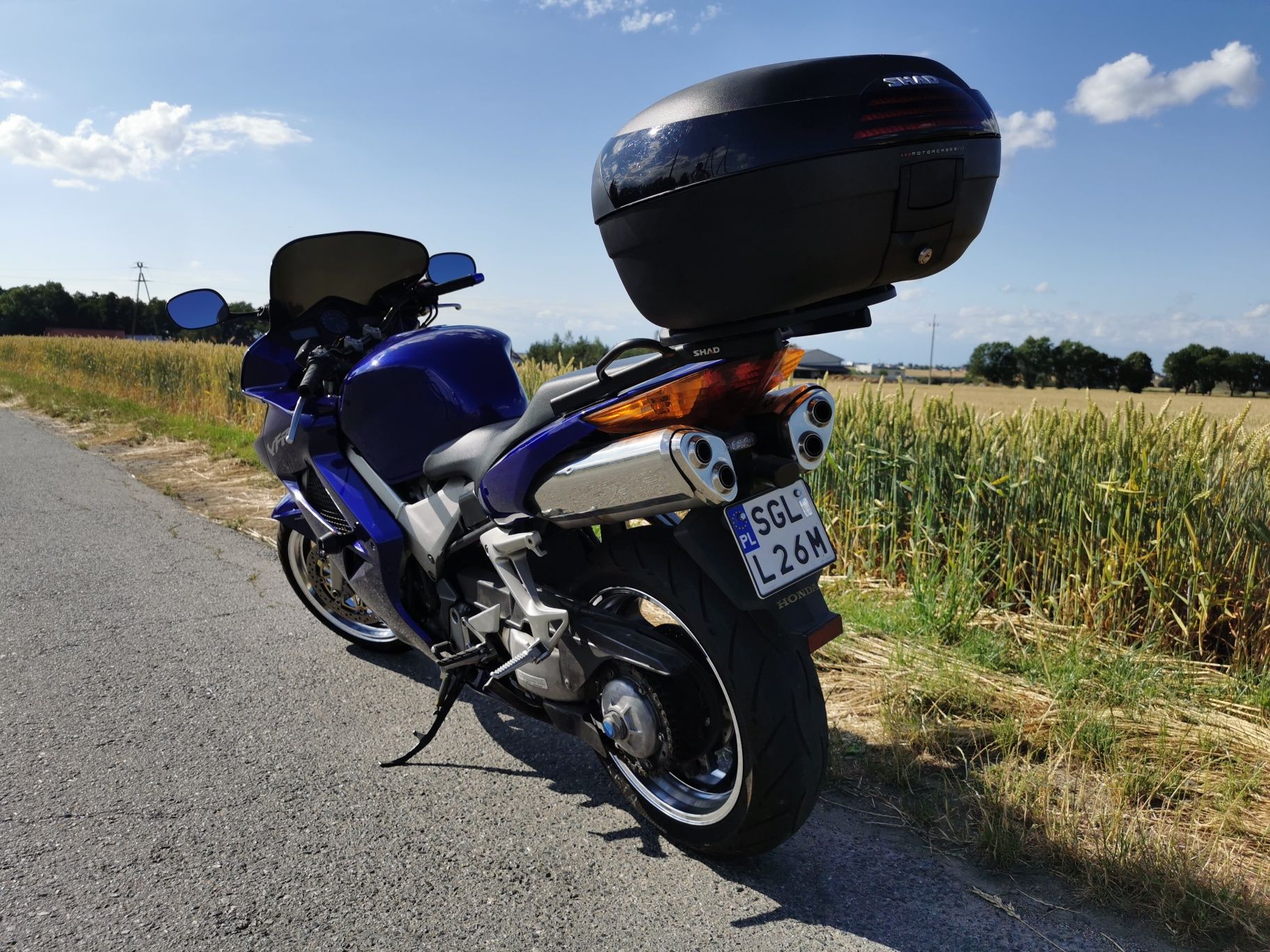 Piękna Honda VFR 800 Vtec  niebieska 48tys km doinwestowana