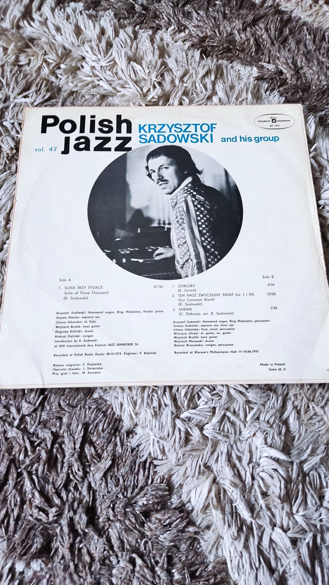 Krzysztof Sadowski Three thoudsands Polish Jazz