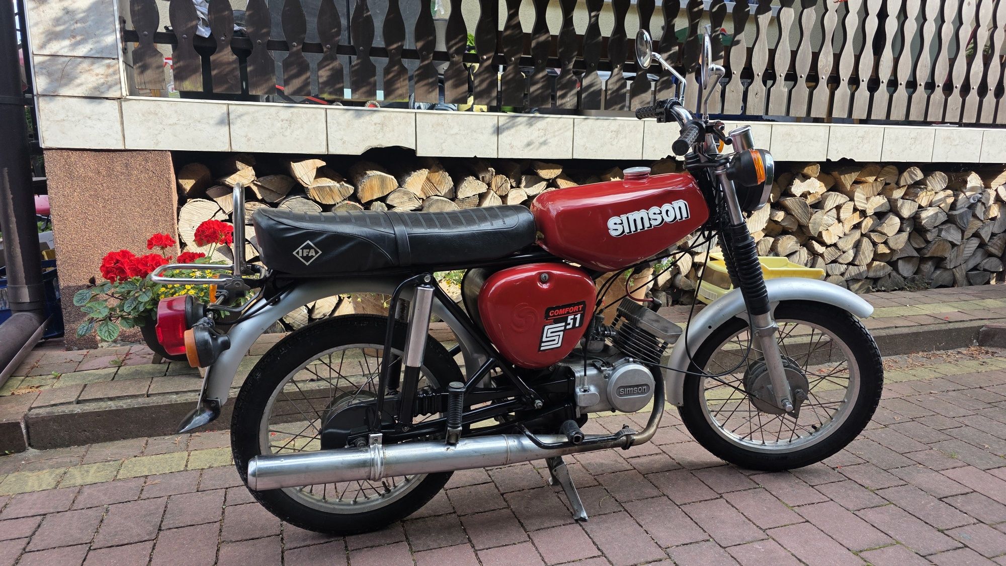 Simson s51 Zarejestrowany 4 biegowy 89r dostawa transport  sprawny ifa