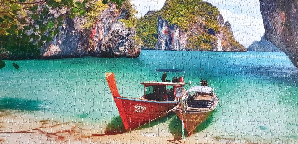 Piękne puzzle wyspa Ko Phi Phi Thailand