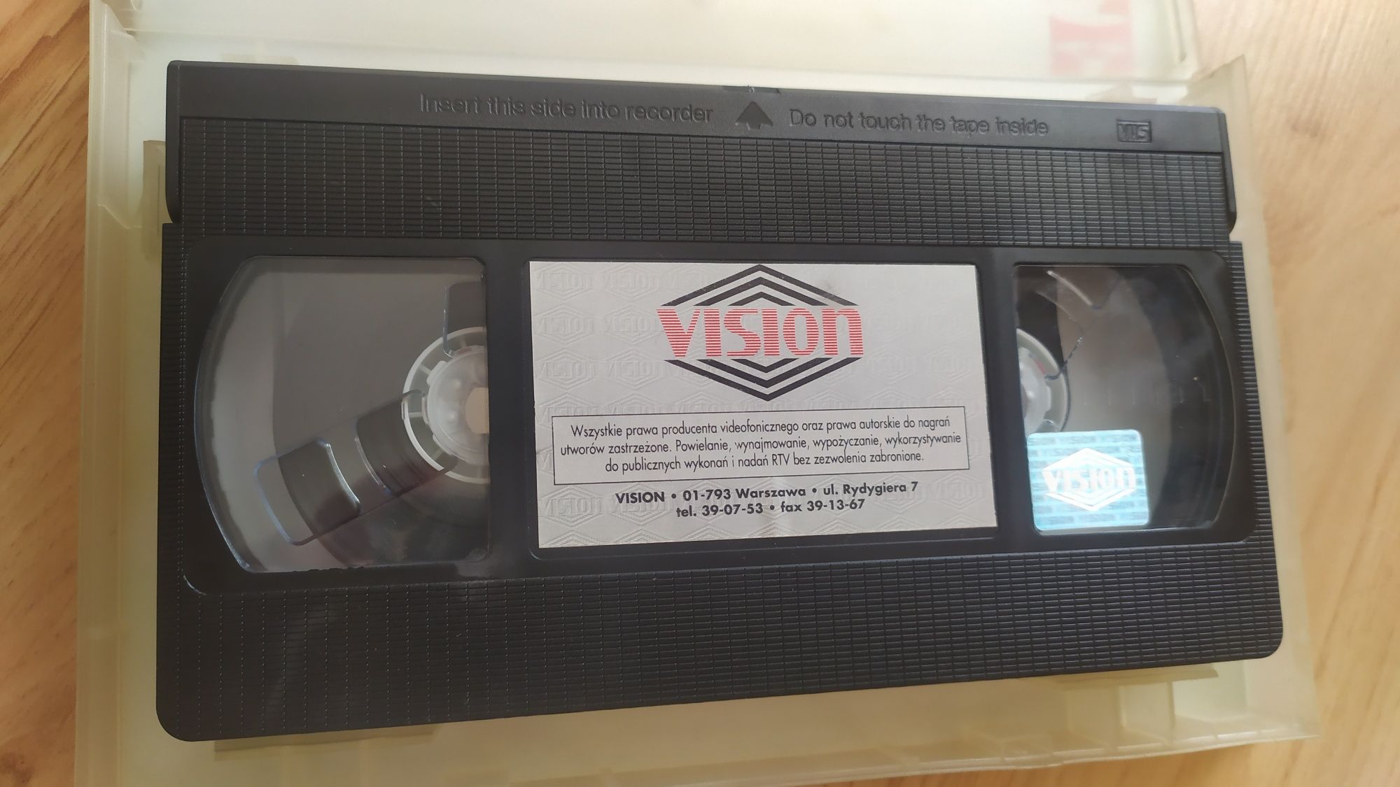 Filmy VHS zestaw 2