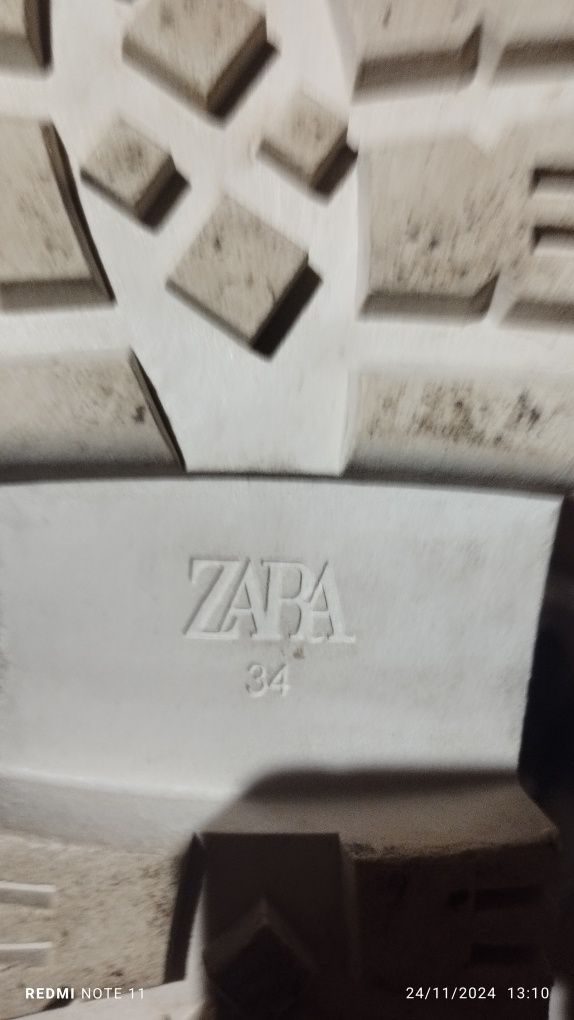 Botas da Zara de criança