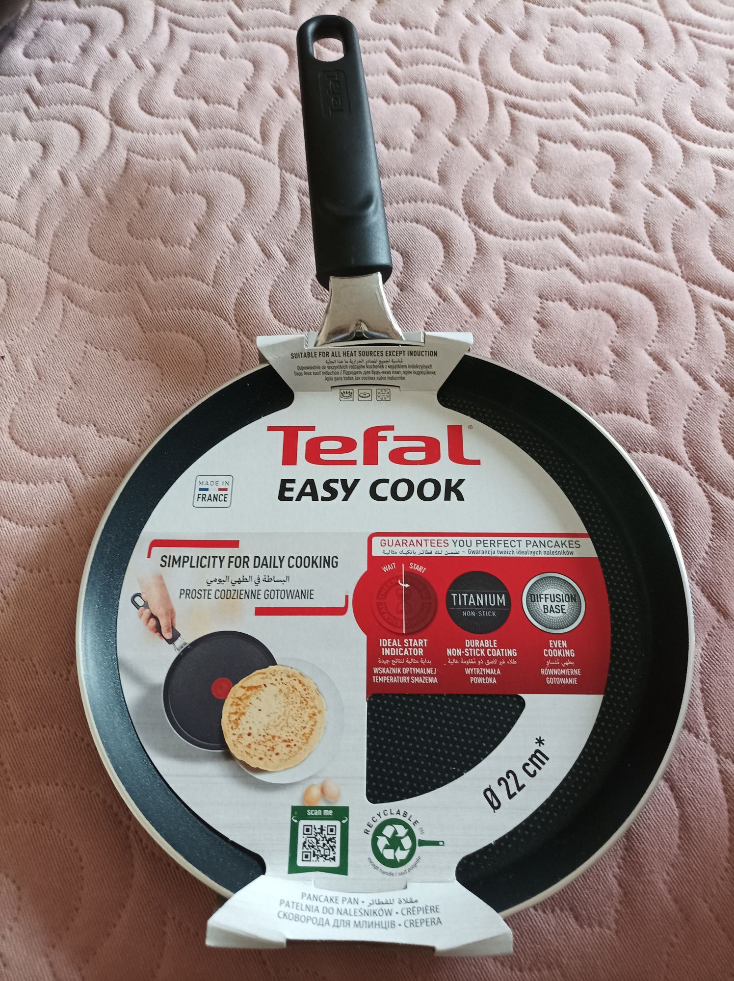 Patelnia do naleśników marki Tefal