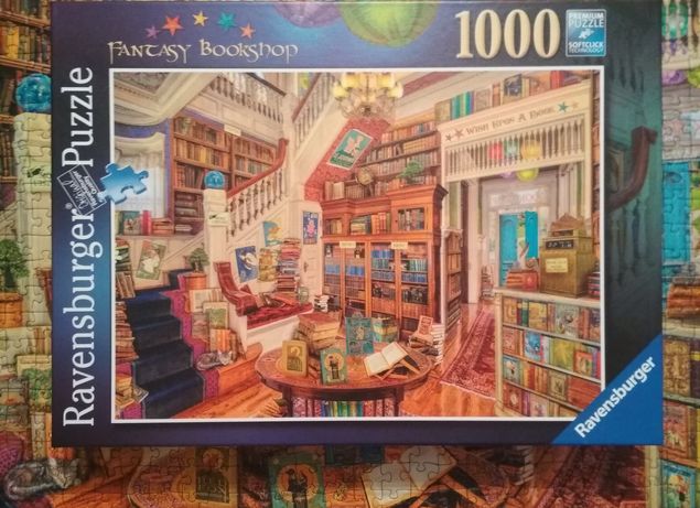 Puzzle Ravensburger Fantastyczna księgarnia 1000