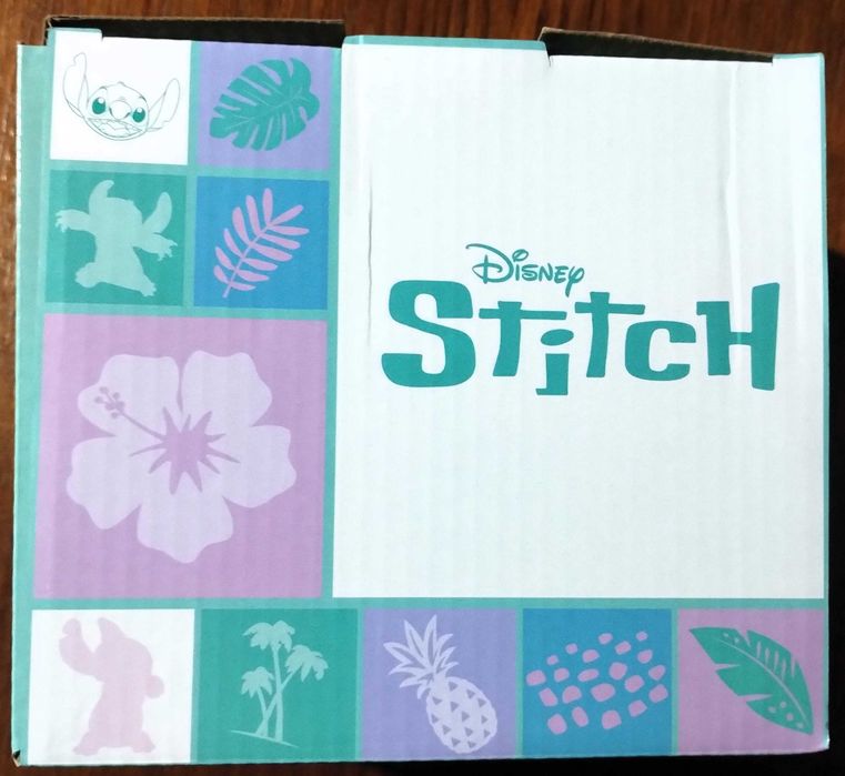 Caneca Taça Stitch Cerâmica Original Disney