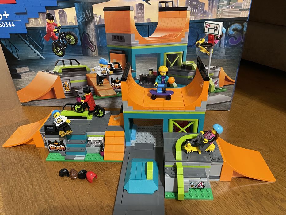 LEGO City Вуличний скейтпарк 60364 лего сіті