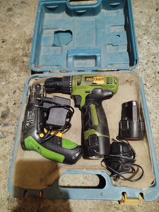 Шуруповерт + електровикрутка