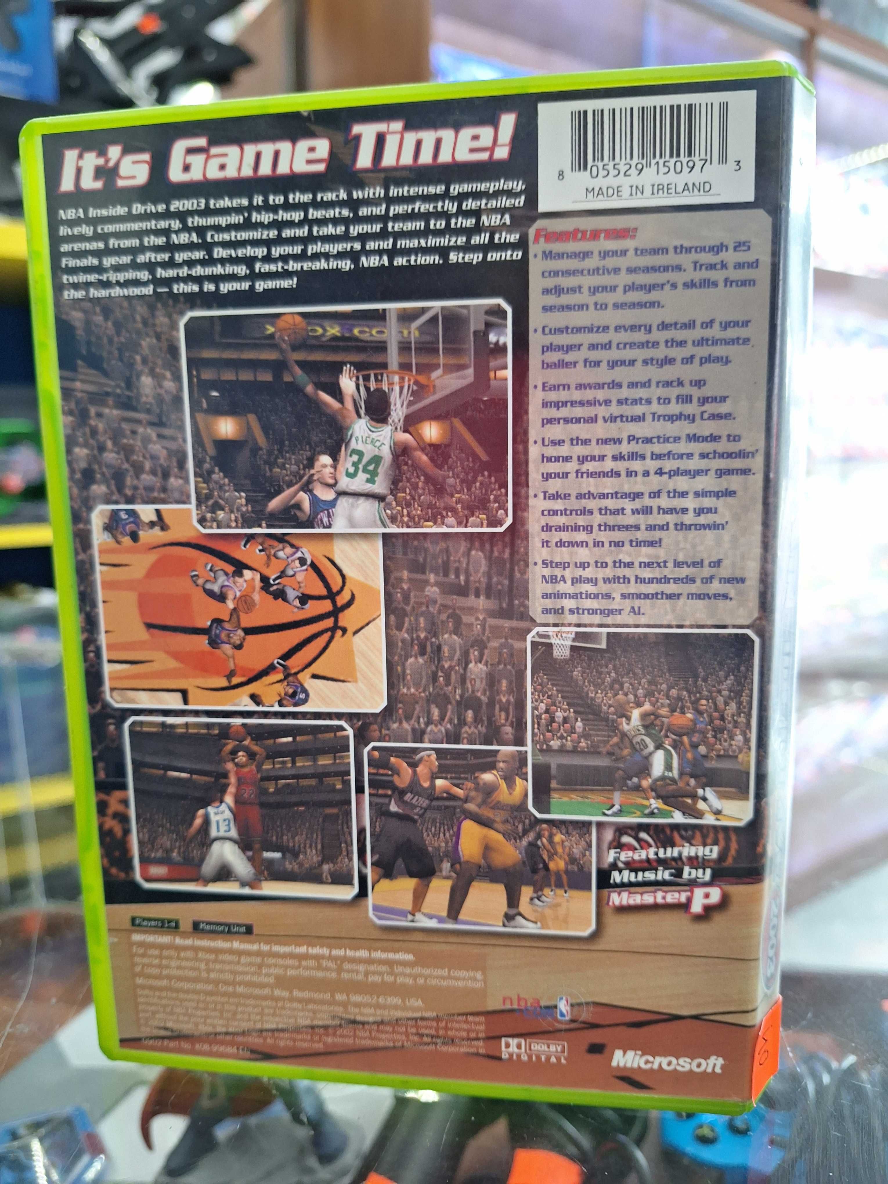 NBA Inside Drive 2003 Xbox Classic, BDB, CentrumGrania
