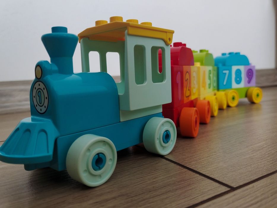 Lego потяг з цифрами, duplo, 1.5+