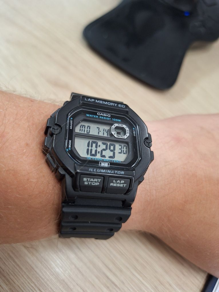 Casio WS1400H mod