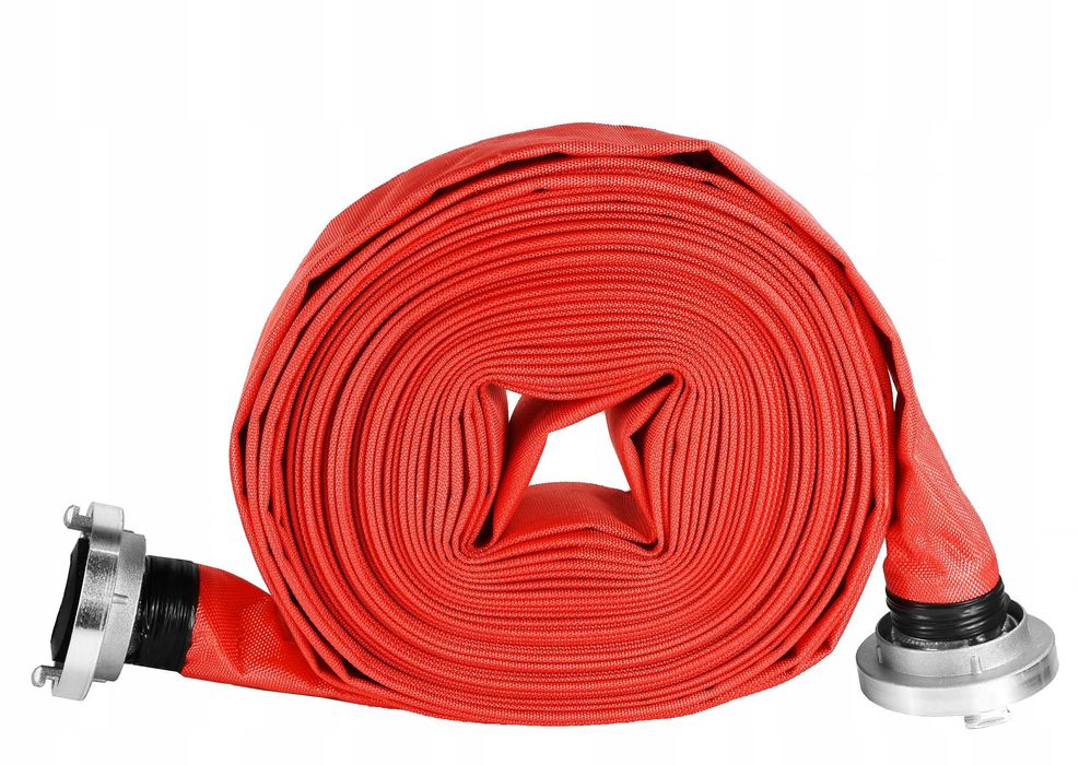 Wąż strażacki 20m 2' do wody czystej, brudnej, szamba