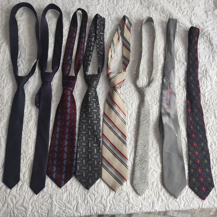 Zestaw krawatów męskich
