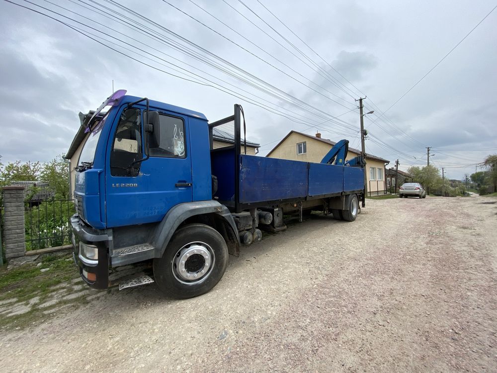 MAN 18.225 з краном манпулятором fassi 130