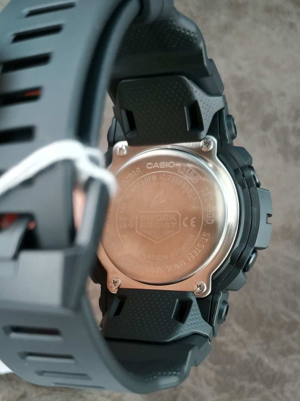 Годинник Casio G-Shock GBD-800-1B Оригинал Гарантия Часы мужские