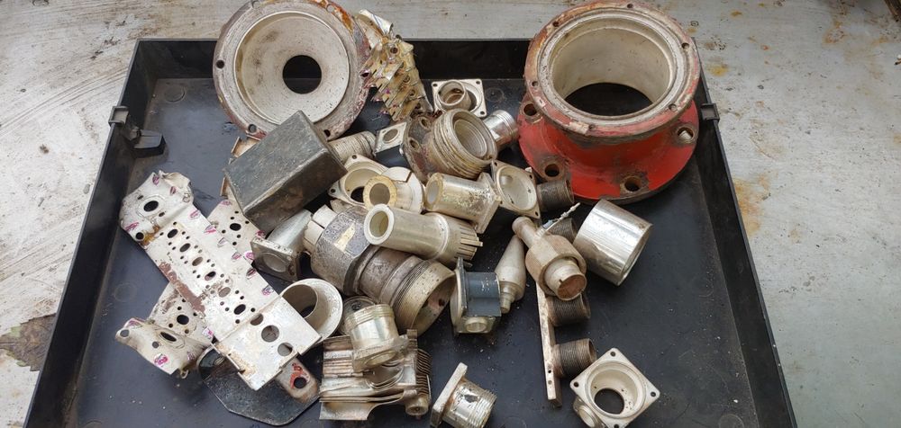 Посеребленные детали