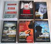 6 STIEG LARSSON Millenium Mężczyźni Dziewczyna Zamek z piasku Archiwum