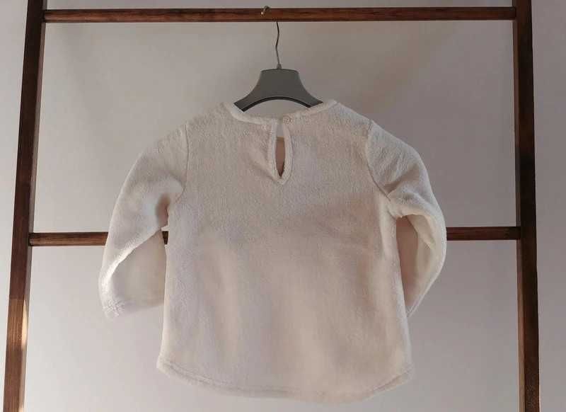 Polarowa bluza dla dziewczynki Tape a'loeil w rozmiarze 86cm