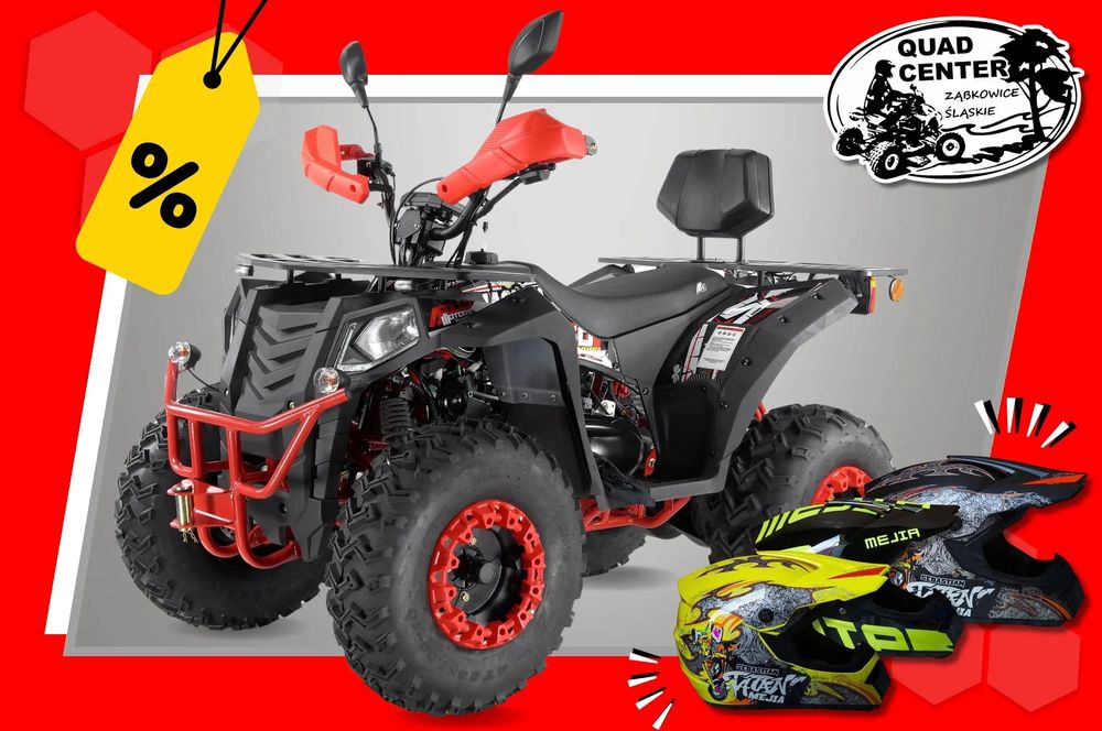 Quad ATV APOLLO MAGNUM Stal Premium Plus 250cc LED Hak