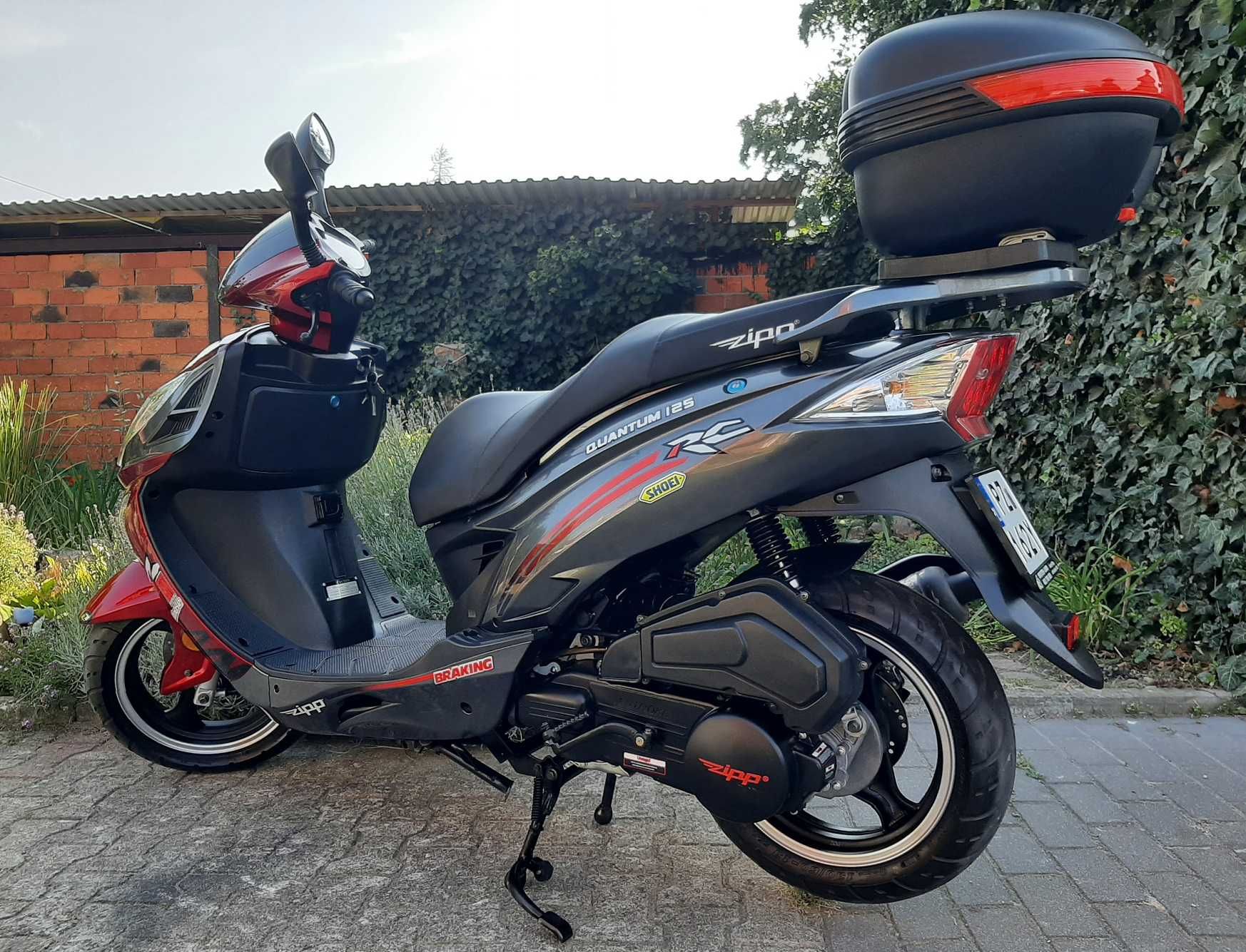 Mega zadbany maxi skuter Zipp Quantum RC 125ccm 2019r 2wł 5662km kufer
