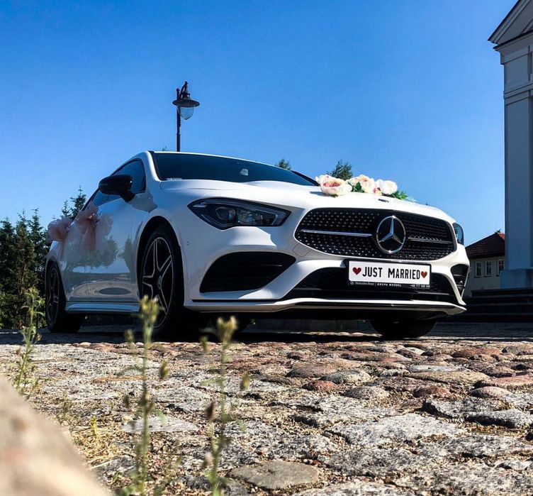 Auto do ślubu Mercedes CLA AMG