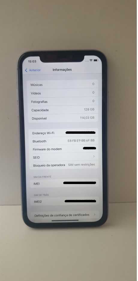 Iphone 11 128gb com caixa