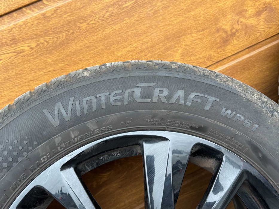 Felgi OXXO ET41 5x110 z oponami KUMHO zima Jeep Cherokee