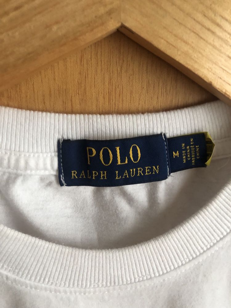 Tshirt branca Polo Ralph Loren