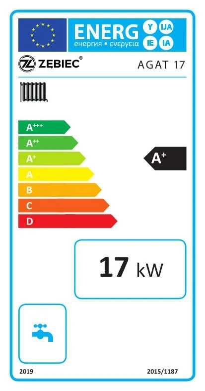 Zębiec Agat 17 kW kocioł na pellet o podwyższonym standardzie 5 klasa