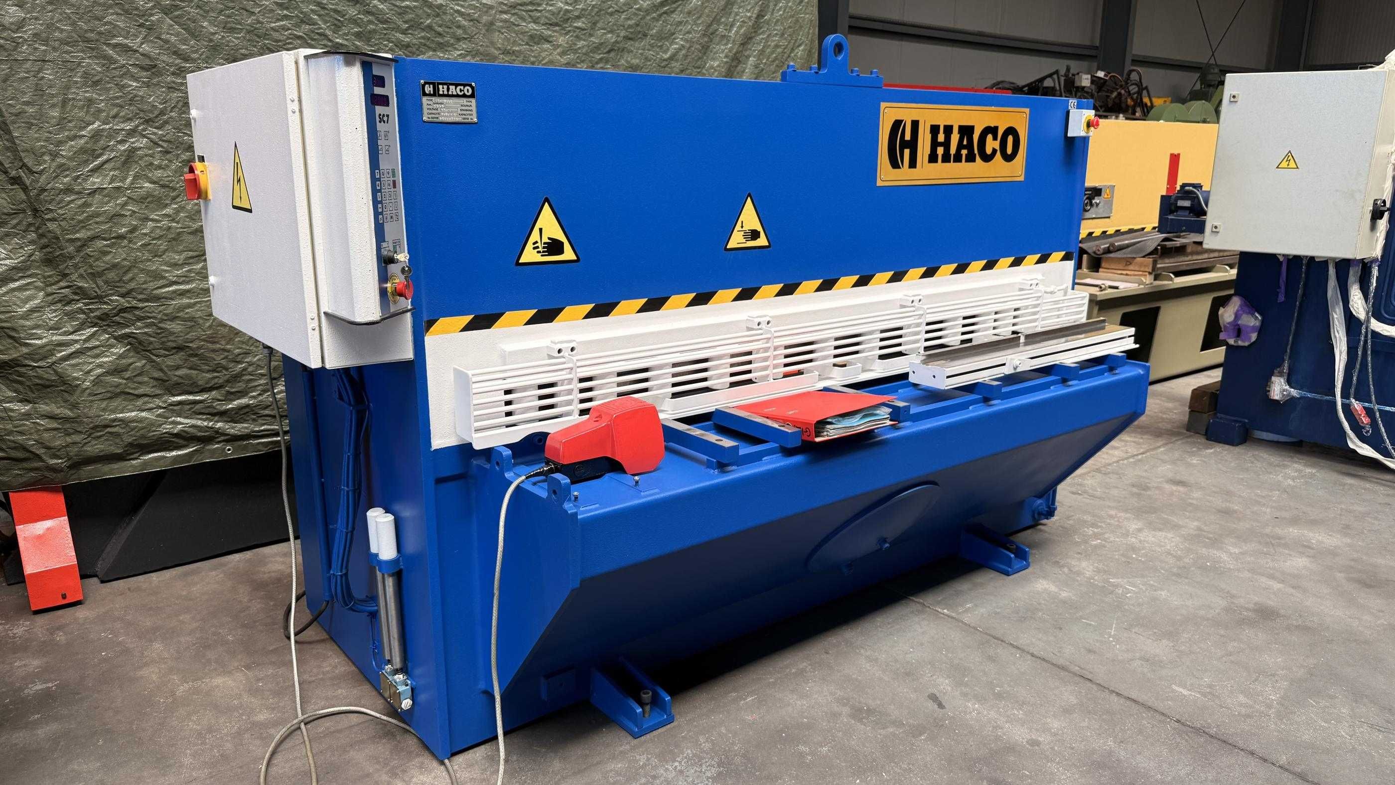 Gilotyna nożyce do blachy HACO TSX 2050 x 6 mm CNC KOŃSKIE EuroMaszyny