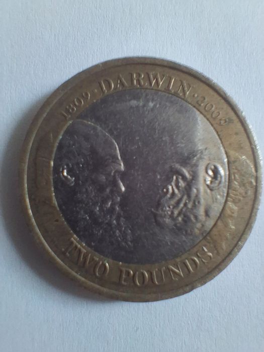 Sprzedam monetę 2 funty okolicznościowe