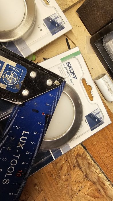 Oprawa metalowa  led SKOFF 3,8W do mebli, szafek, r-gips