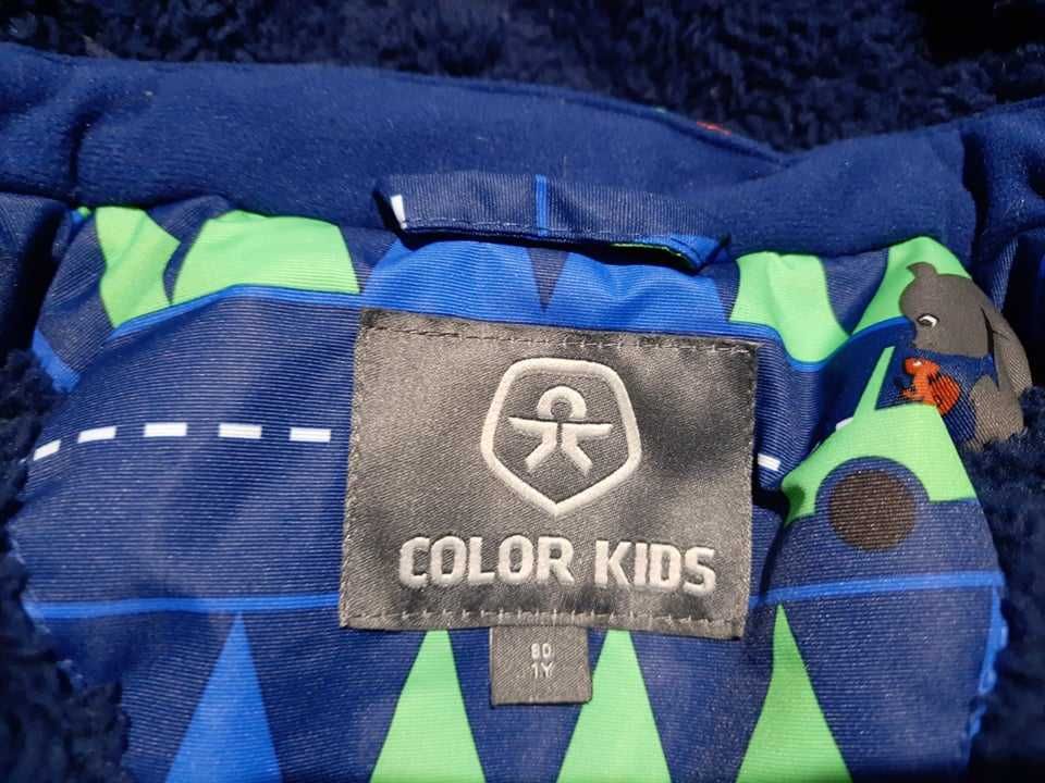 Kurtka dla dziecka COLOR KIDS Jacket Raidoni Estate Blue