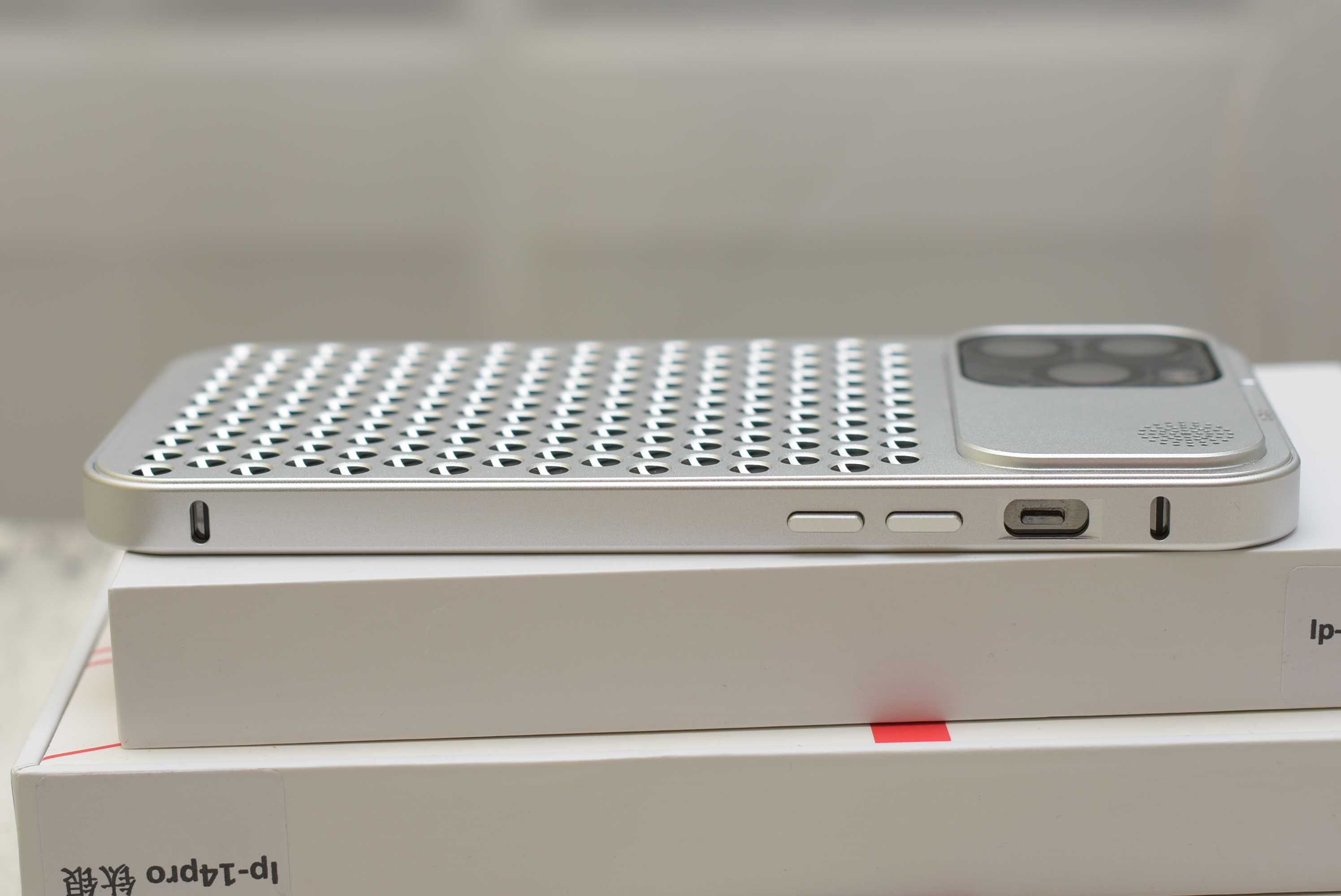 Топ чехол в стиле Mac Pro алюминиевый сплав iphone