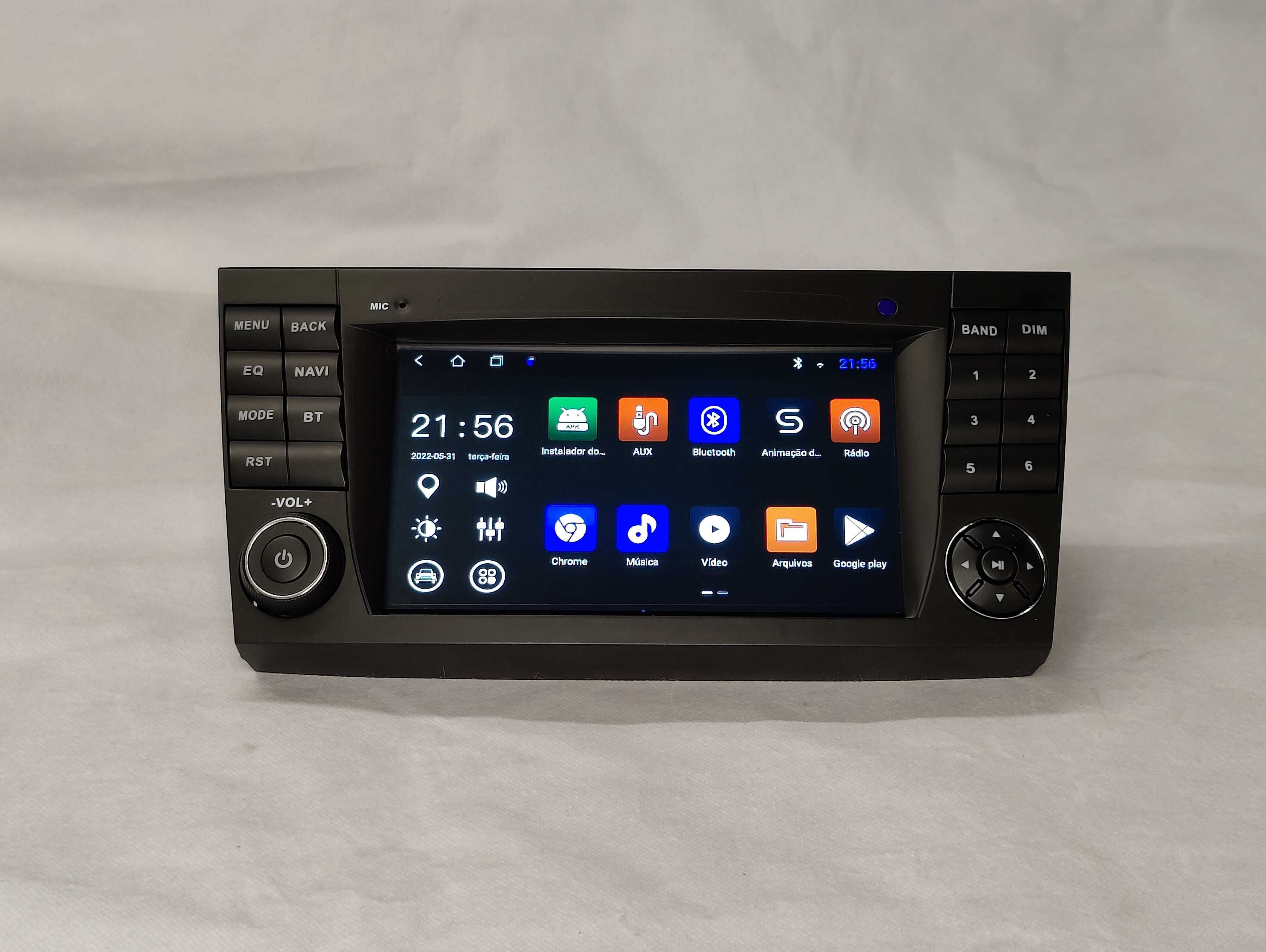 Rádio 2 din Android Mercedes Classe E W211 •Wifi-GPS-Bluetooth +CÂMARA