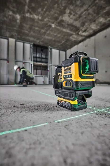DeWALT DCLE34031 Рівень лазерний 3D\Каркас\Зелений\Гарантiя\3х360