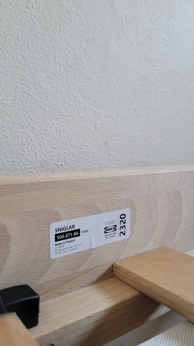 Cama+estrado+colchão+capa de protecção transição criança IKEA