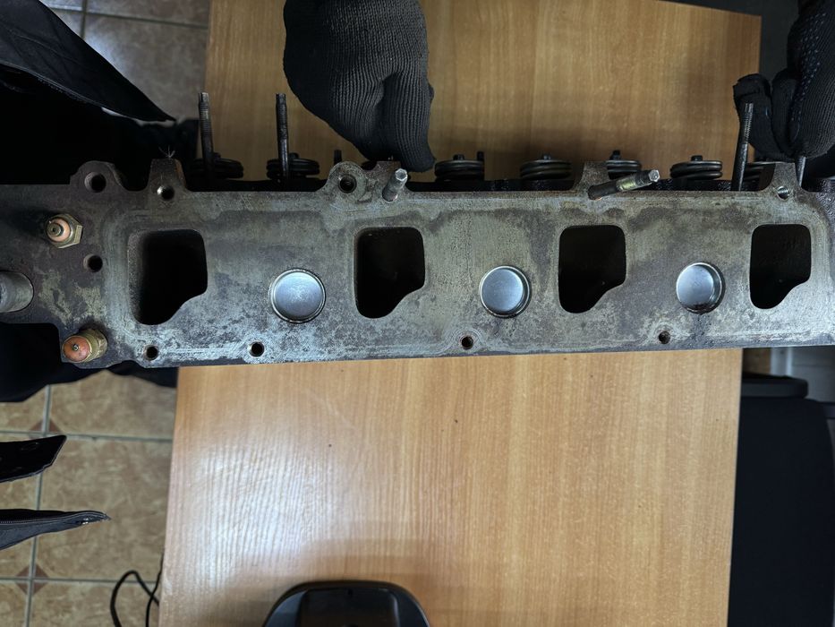 ГБЦ Isuzu nqr71 головка блока цилиндров 4.6 8971865897