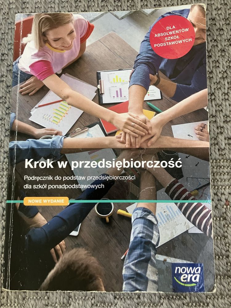 Podrecznik „Krok w przedsiębiorczość” Nowa Era