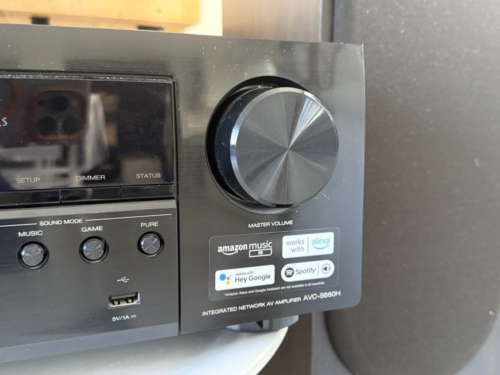 Denon AVC-S660H amplituner internetowy kina domowego