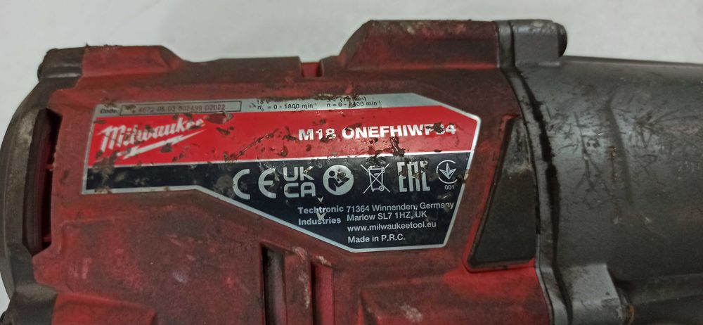 Klucz udarowy MILWAUKEE M18 ONEFHIWF34 + aku 5AH, ładowarka  Raków