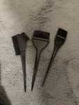 Pentes de pintura de cabelo