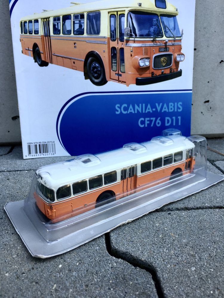 Czasopismo SCANIA VABIS CF76 D11 #26-autobusy PRL,model,autka,kolekcja