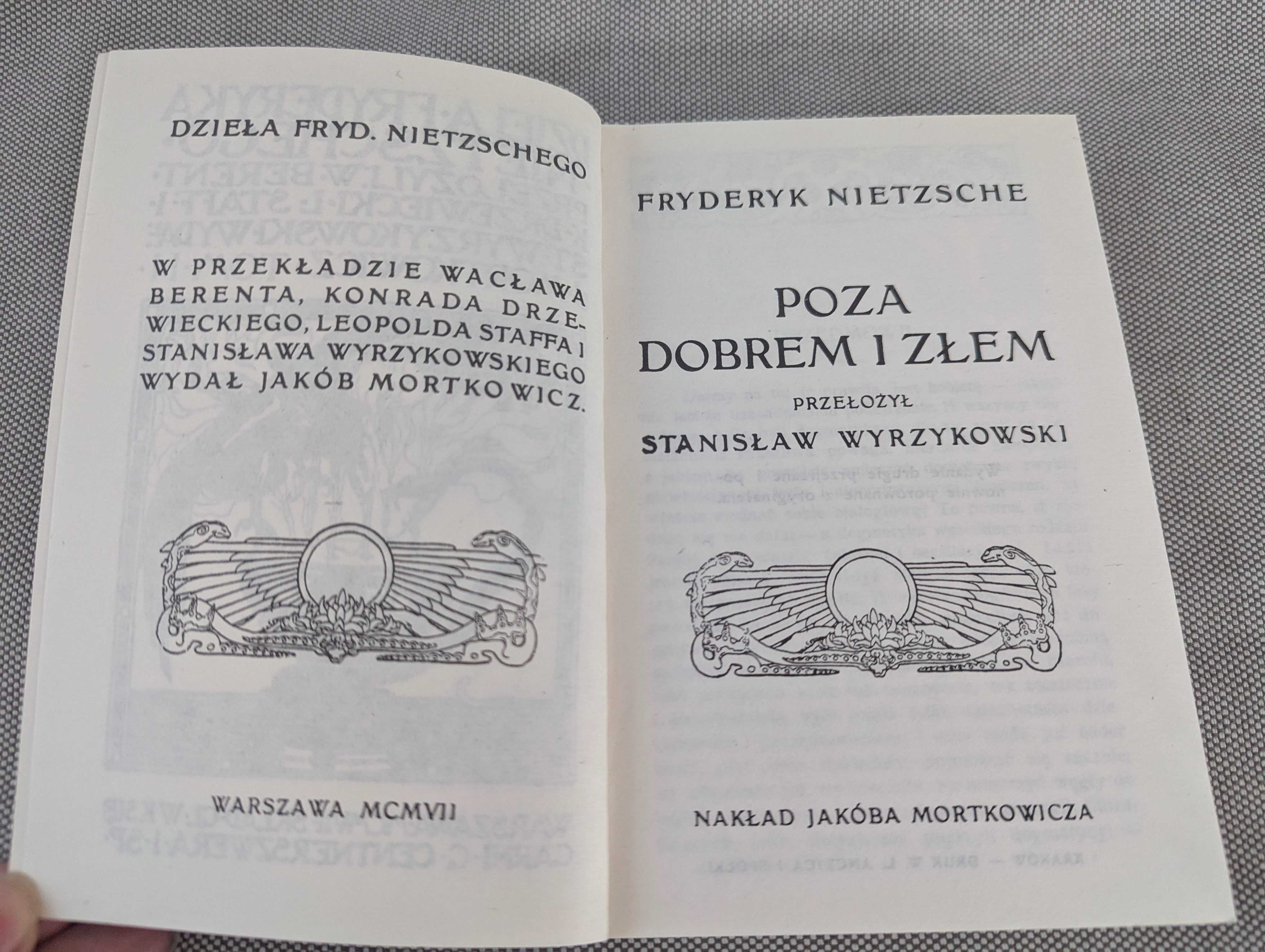 Poza dobrem i złem, Fryderyk Nietzsche