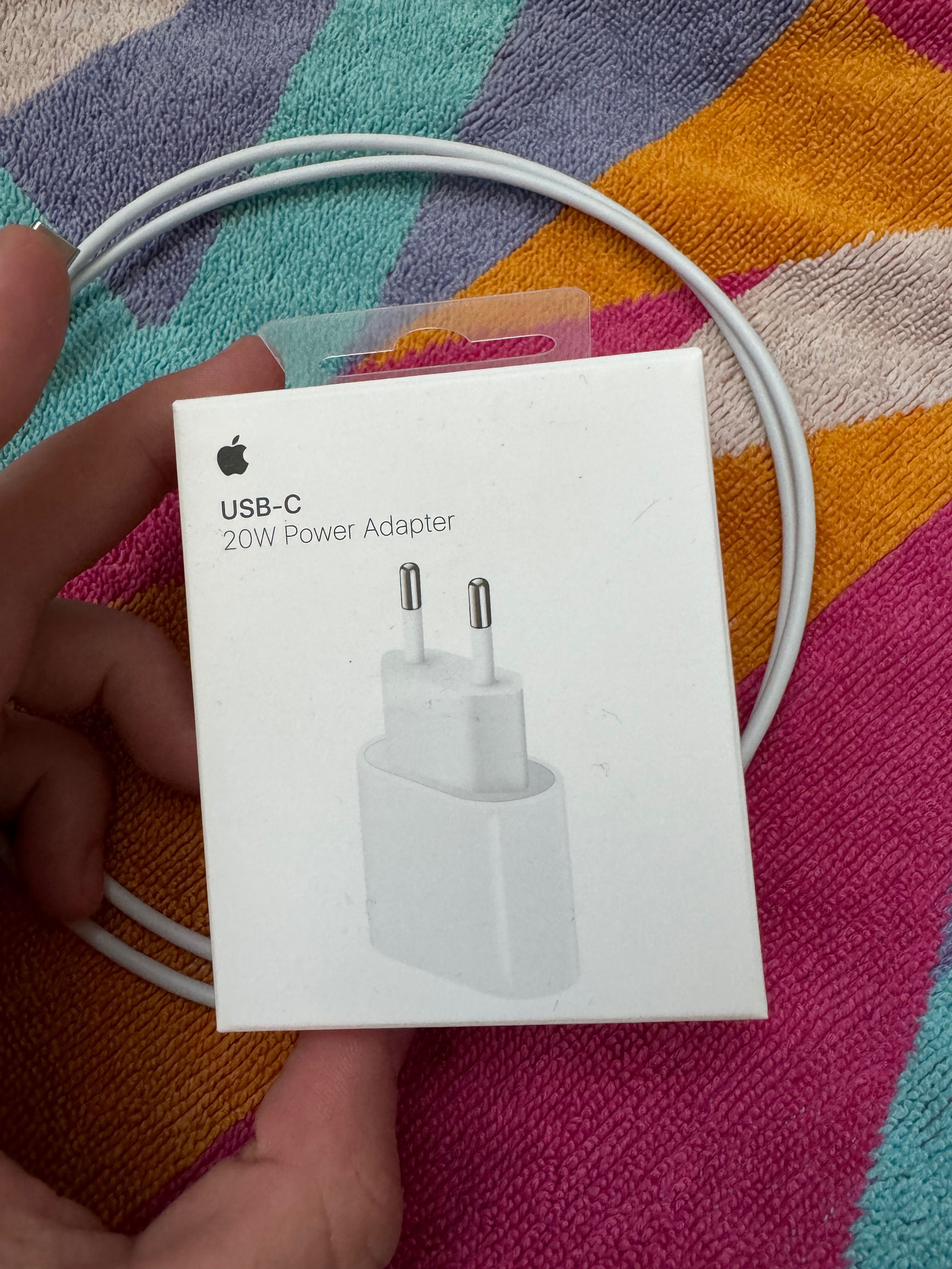 Apple Быстрая ОРИГИНАЛ зарядка Туре С 20W блок айфон адаптер Ват