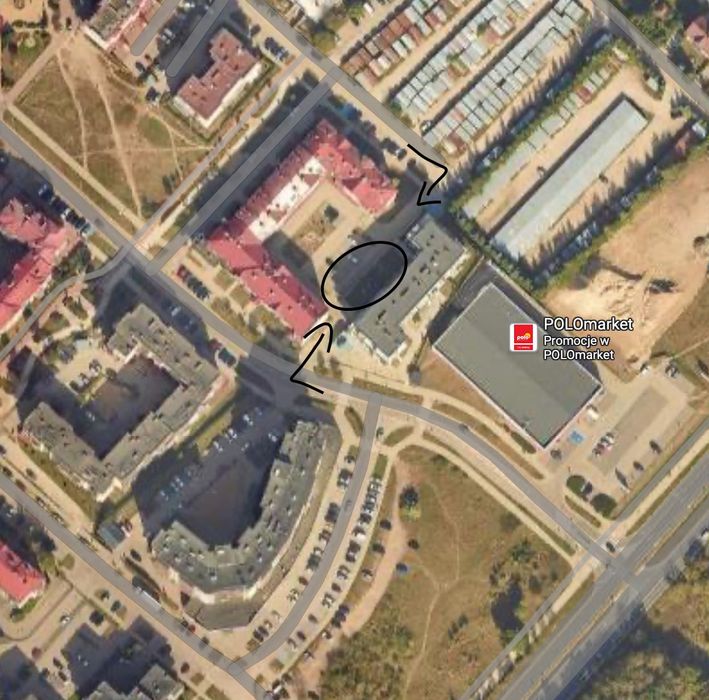 Garaż zewnętrzny - Ełk - osiedle Baranki