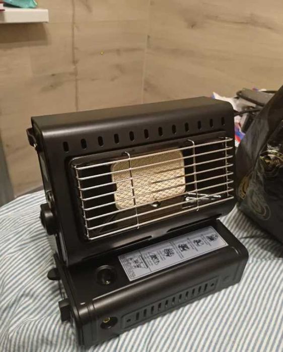 обігрівач газовий для кемпінгу туристичний похідний на риболовлю