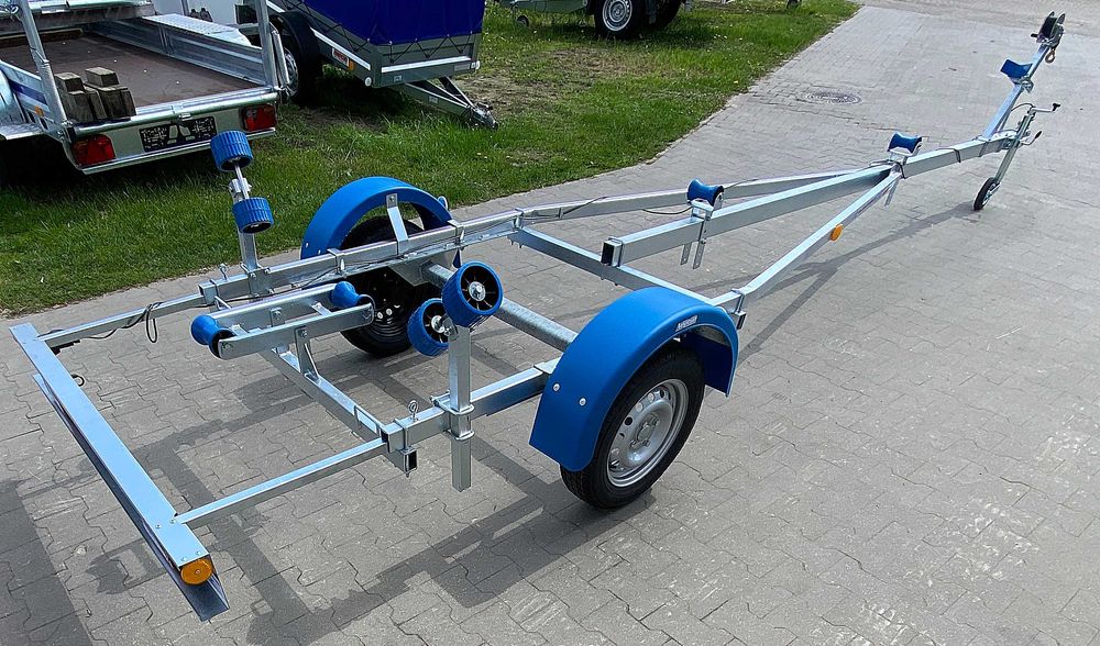 Przyczepka podłodziowa Neptun łódź do 5,5m N7-17navy PRZYCZEPY Siedlce