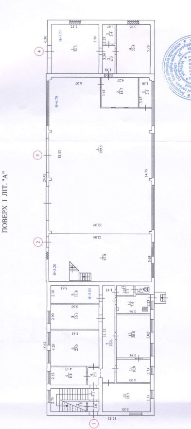 Продам фасадну адміністративну будівлю 722м.кв. Бориспіль