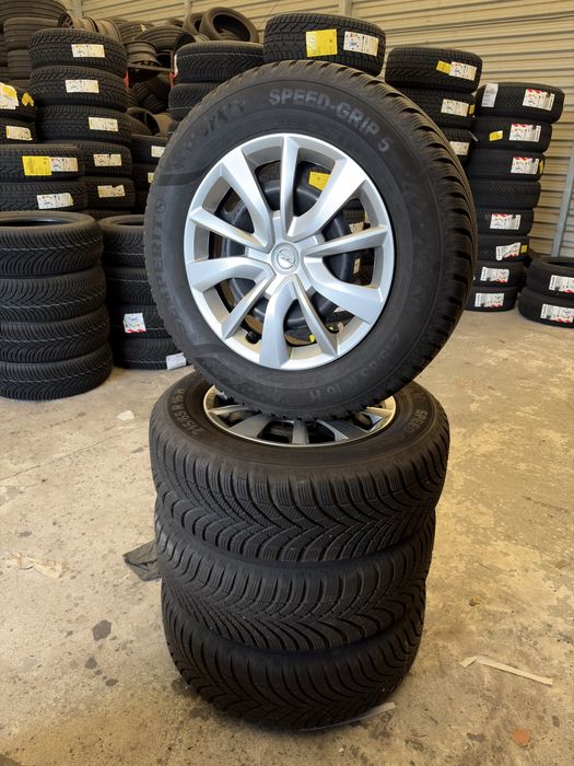 Koła ORYGINAŁ Opel 16x6.5 ZIMA 215/65R16 Semperit 8,4mm 2022r kołpaki